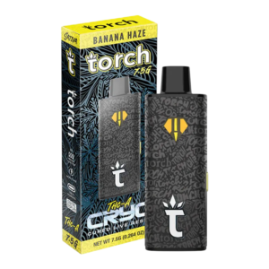 TORCH CRYO THC-A LIVE RESIN DISPOSABLE 7500MG - BANANA HAZE SATIVA