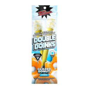 DELTA MUNCHIES DOUBLE DOINKS - GLAZED DONUT HYBRID