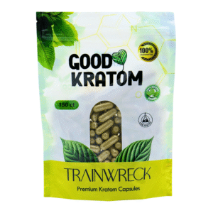 GOOD KRATOM CAPSULES 150CT - TRAINWRECK