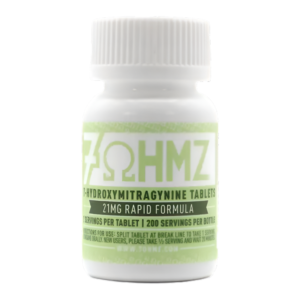 7 OHMZ ADVANCED KRATOM ALKALOIDS 7-HYDROXYMITRAGYNINE TABLETS BOTTLE RAPID RELEASE 21MG 100CT - UNFLAVORED