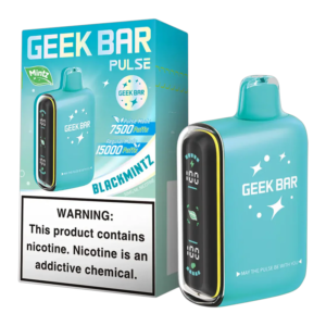 GEEK BAR PULSE 15000 MINTZ EDITION BOX OF 5 - BLACK MINTZ