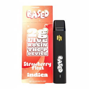 BASED LIVE ROSIN THC-P DISPOSABLE 2G - STRAWBERRY FLOAT INDICA