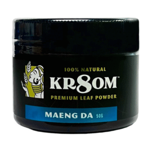 KR8OM PREMIUM KRATOM LEAF POWDER 50G - MAENG DA