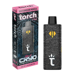 TORCH CYRO THC-A LIVE RESIN DISPOSABLE 7500MG - WATERMELON MIMOSA SATIVA