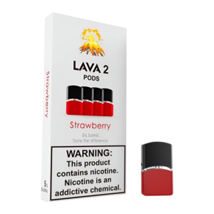 LAVA 2 PODS BOX OF 5 - STRAWBERRY