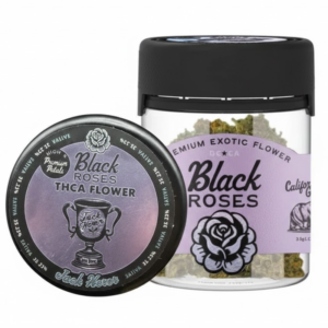 BLACK ROSES PREMIUM EXOTIC THC-A FLOWER 3.5G JAR - JACK HERER SATIVA