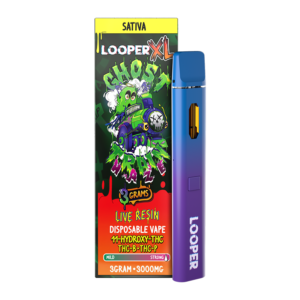 LOOPER XL LIVE RESIN 3G DISPOSABLE - GHOST TRAIN HAZE SATIVA
