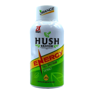 HUSH KRATOM SHOTS 60ML - ENERGY
