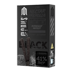 MODUS BLACK LIVE NECTAR 2CT 1G PRE-ROLLS - PERMANENT MARKER INDICA