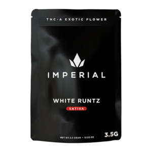 IMPERIAL THC-A EXOTIC FLOWER ZAZA 3.5G - WHITE RUNTZ SATIVA