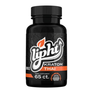 LIPHT KRATOM CAPSULES 65CT - THAI
