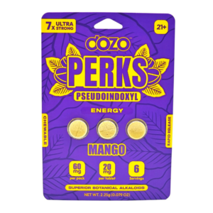 DOZO PERKS PSEUDOINDOXYL TABLETS 20MG 3CT - ENERGY MANGO