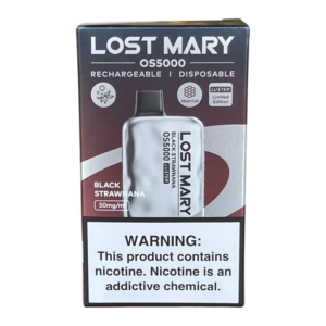 LOST MARY OS5000 - BLACK STRAWNANA