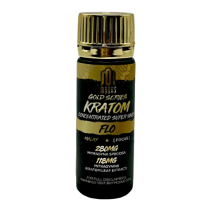 MODUS GOLD SERIES CONCENTRATED SUPER KRATOM SHOTS 15ML 398MG - FLO MALAY FOCUS