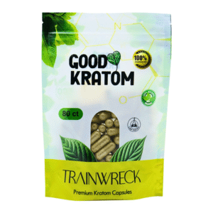GOOD KRATOM CAPSULES 80CT - TRAINWRECK