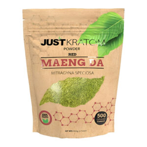 JUST KRATOM POWDER 500 GRAMS - MAENG DA RED VEIN