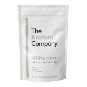 THE KRATOM COMPANY KRATOM POWDER 3OZ - WHITE HORN