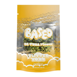 BASED 5G THCA FLOWER - GLITTER BOMB SATIVA