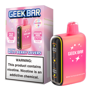 GEEK BAR PULSE 15000 SAVERS EDITION - WILD BERRY SAVERS