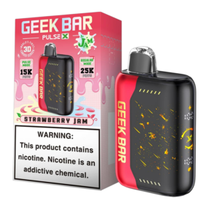 GEEK BAR PULSE X 25000 JAM EDITION - STRAWBERRYY JAM