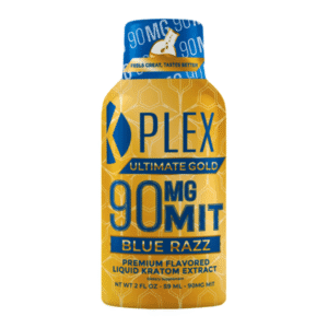 K-PLEX ULTIMATE GOLD SHOTS 59ML 90MG MIT - BLUE RAZZ