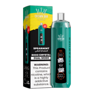 AL FAKHER CROWN BAR CRYSTAL 8000 - SPEARMINT