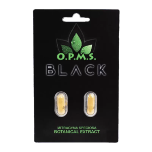 O.P.M.S. KRATOM CAPSULES - BLACK 2CT