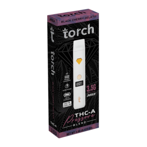 TORCH PRESSURE BLEND 3.5G DISPOSABLE - BLACK CHERRY GELATO INDICA