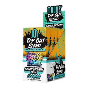 MODUS HALL OF FAME TAP OUT BLEND 5000MG DISPOSABLE - GATOR BREATH INDICA