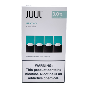 JUUL PODS 4PK - MENTHOL 3%