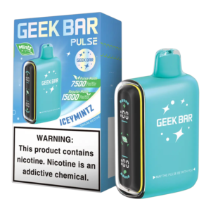 GEEK BAR PULSE 15000 MINTZ EDITION BOX OF 5 - ICEY MINTZ