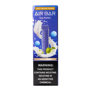 AIR BAR DIAMOND 500 BOX OF 10 - APPLE CREAM