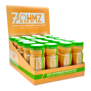 7 OHMZ ADVANCED KRATOM ALKALOIDS 7-HYDROXYMITRAGYNINE DRINK SHOT 44ML 20MG - JUICY WATERMELON