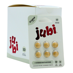 JUBI ADVANCED KRATOM 7-HYDROXYMITRAGYNINE TABLETS 30MG 6CT - ORIGINAL