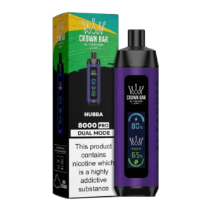 AL FAKHER CROWN BAR PRO 8000 - HUBBA