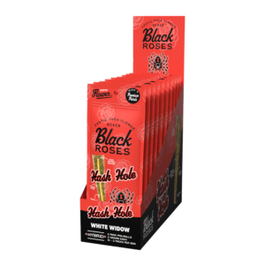BLACK ROSES EXOTIC HASH HOLE 2G PRE-ROLLS 2PK - WHITE WIDOW HYBRID