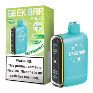 GEEK BAR PULSE 15000 MINTZ EDITION BOX OF 5 - PEPPER MINTZ