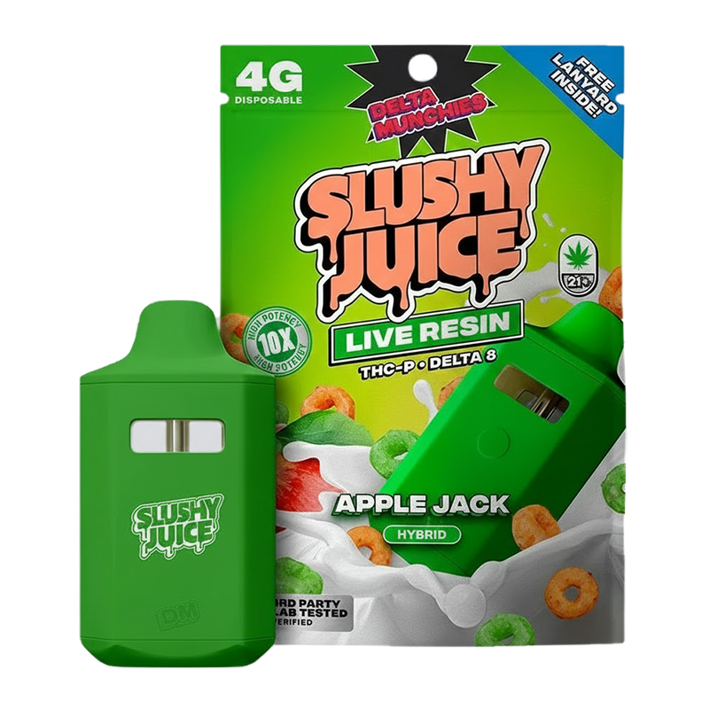 DELTA MUNCHIES SLUSHY JUICE DISPOSABLE 4 GRAM BOX OF 5