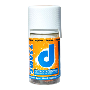 DOPIUM 7-HYDROXYMITRAGYNINE CHEWABLE TABLETS 50MG 15CT JAR - TIGERS BLOOD