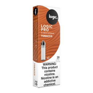 LOGIC PRO 2X CARTRIDGES - TOBACCO 20MG