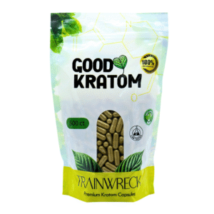 GOOD KRATOM CAPSULES 500CT - TRAINWRECK