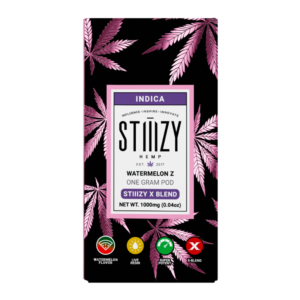 STIIIZY X BLEND 1G POD BOX OF 10 - WATERMELON Z INDICA