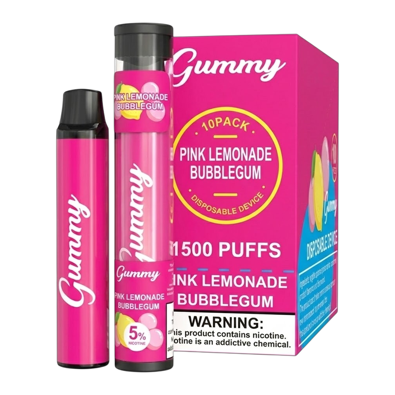 GUMMY 1500 - PINK LEMONADE BUBBLEGUM