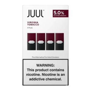 JUUL PODS 4PK - VIRGINIA TOBACCO 5%