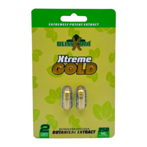 BLISSXTRA XTREME GOLD BOTANICAL EXTRACT CAPSULES 250MG - 5CT