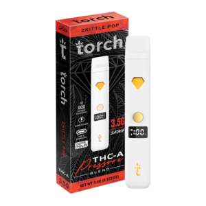 TORCH PRESSURE BLEND 3.5G DISPOSABLE - ZKITTLE POP SATIVA