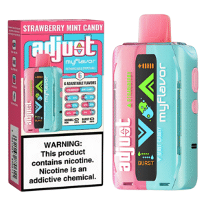 ADJUST MY FLAVOR DISPOSABLE 40000 - STRAWBERRY MINT CANDY
