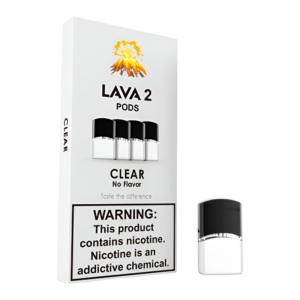 LAVA 2 PODS BOX OF 5 - CLEAR