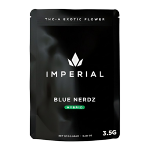 IMPERIAL THC-A EXOTIC FLOWER ZAZA 3.5G - BLUE NERDZ HYBRID