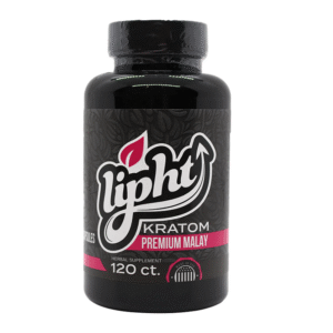 LIPHT KRATOM CAPSULES 120CT - PREMIUM MALAY